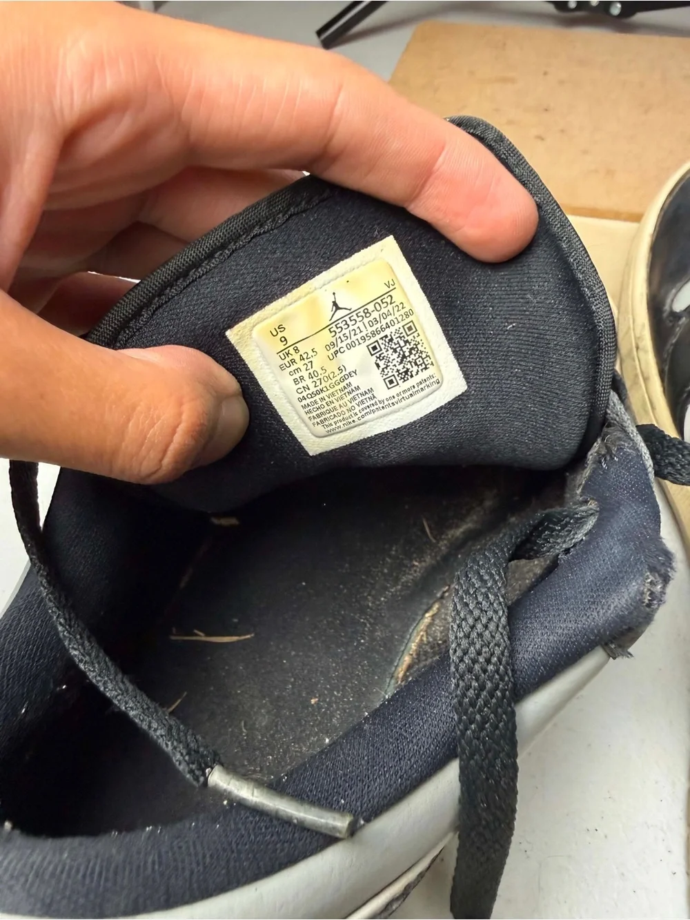 Jordan used air